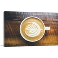 thumbnail image 1 of ARTCANVAS Espresso Coffee Cup Coffee Shop Decor Rectangle Canvas Art Print - Size: 18" x 12" (0.75" Deep), 1 of 9