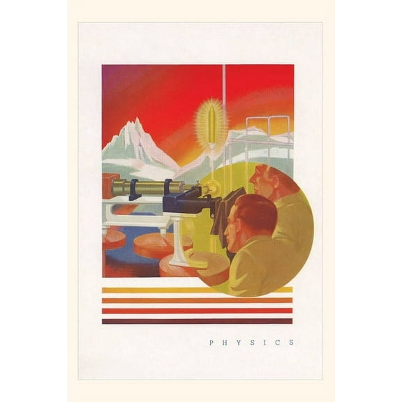 Pocket Sized - Found Image Press Journals: Vintage Journal World of Physics (Paperback)