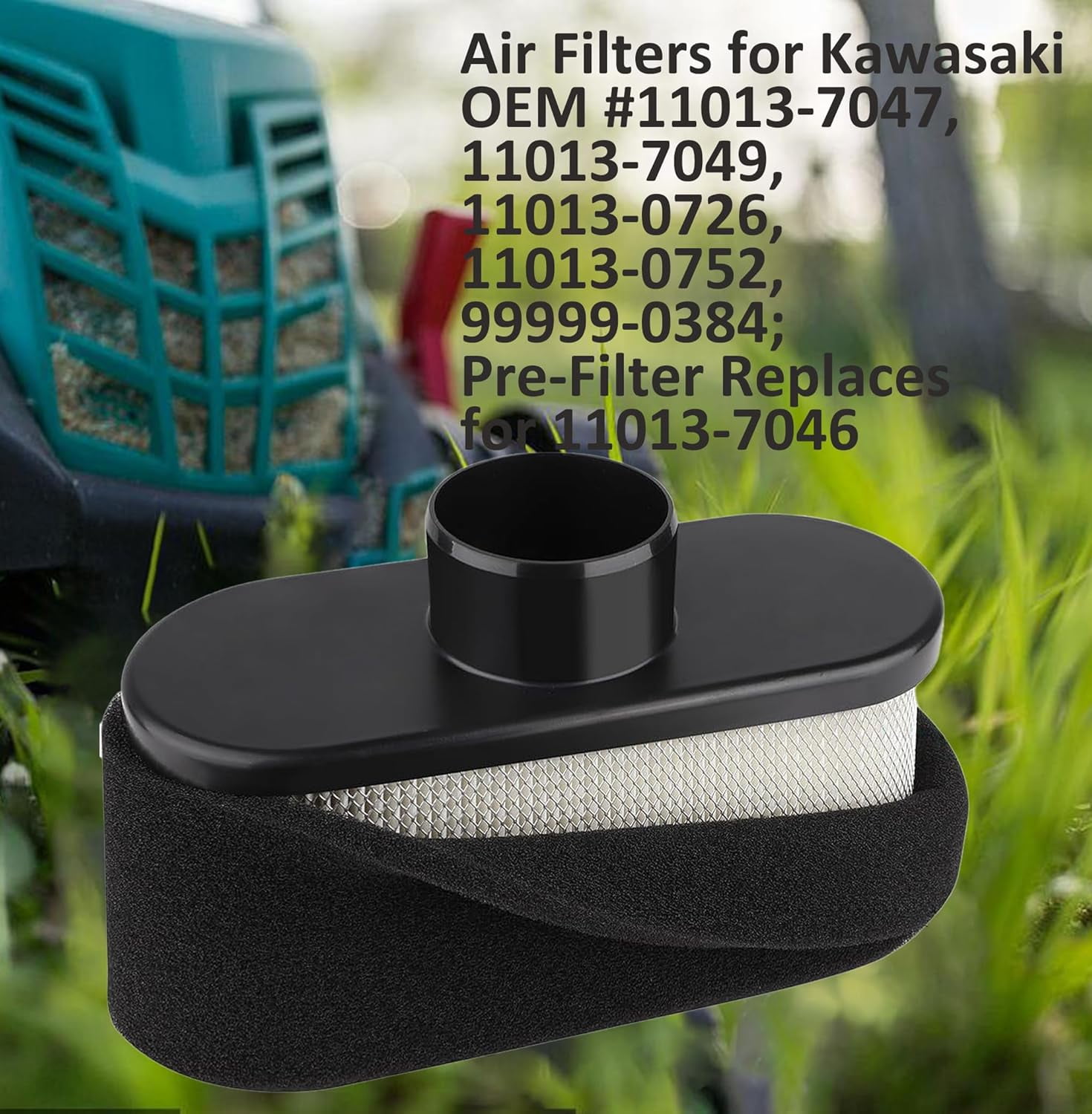 Air Filter Tune Up Kit Compatible with Husqvarna Z254F Parts,Gravely Zero Turn Mower Accessories Parts.Oil Filter for Kawasaki FR691V RF651V FR730V FS481V FS541V FS600V FS730V 49065-7007