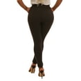 thumbnail image 6 of High Waist Sculpting Treggings With Front Pockets - Black, 6 of 7