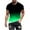 Green, variant on breaise Men's Big and Tall Shirt Summer Short Sleeve Tie Dye Tshirt Casual Round Neck T Shirt Athletic Gym Active T-Shirt