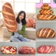 thumbnail image 1 of Gwong Juguete 3D Simule jamón Mantequilla Sésamo Pan Modelo Muñeca Relleno Atrás Cojín Decoración para el hogar Gwong 30001472, 1 of 7