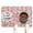 White-237, variant on Boho Retro Floral Pet Feeding Mat-Colorful Floral Absorbent Pet Placemat for Food and Water Bowl, with Waterproof Rubber Backing, Quick Dry Water Dispenser Mat for Dog and Cat (16"x24")