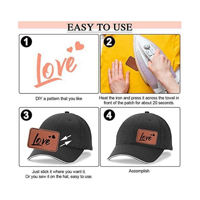 Laser Leather Hat Patches, and the Cricut Hat Press 
