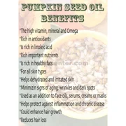 Pumpkin Seed Oil Unrefined Organic Carrier Cold Pressed Virgin Raw Pure by H&B OILS CENTER 8 oz