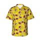 thumbnail image 1 of Fotbe Duck with Star Sunglasses Camisa Hawaiana para Hombre Unisex – Camisa Casual de Verano con Botones de Manga Corta de Algodón y Lino,Medium, 1 of 7
