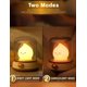 thumbnail image 4 of Linda lámpara de queroseno, luz ámbar de llama de silicona, luz nocturna recargable regulable ajustable para niños, niñas, dormitorio de niños adolescentes, 4 of 5