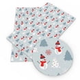 thumbnail image 3 of Tela o tejido de poliéster y algodón puro con estampado navideño, para coser, acolchar, costura, bricolaje, hecho a mano, 1Yc33355, 3 of 5