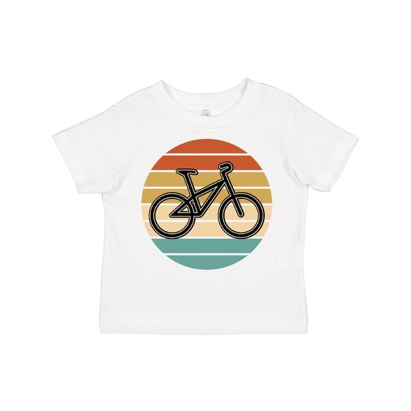 Inktastic Bicycle Vintage Cyclist Sunset Boys or Girls Toddler T-Shirt