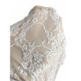 thumbnail image 7 of White Sleeveless High-Neck Lace Sheer Asymmetrical Maxi Dress For Women Elegant Evening Party Dress, 7 of 7