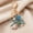 Blue, variant on Keychain Pendant Ocean Style Starfish Shell Design Key Chain with Rhinestones Imitation Pearls Bags Backpacks Decorative Accessory