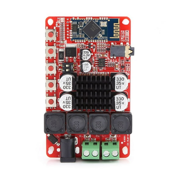 TDA7492 50W Plus 50W BT Power Amplifier Board, NE5532 Pre amp, Supports 4 6 8ohm Speakers