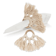 thumbnail image 1 of Linen Chest Fringed Napkin Ring, 1 of 5