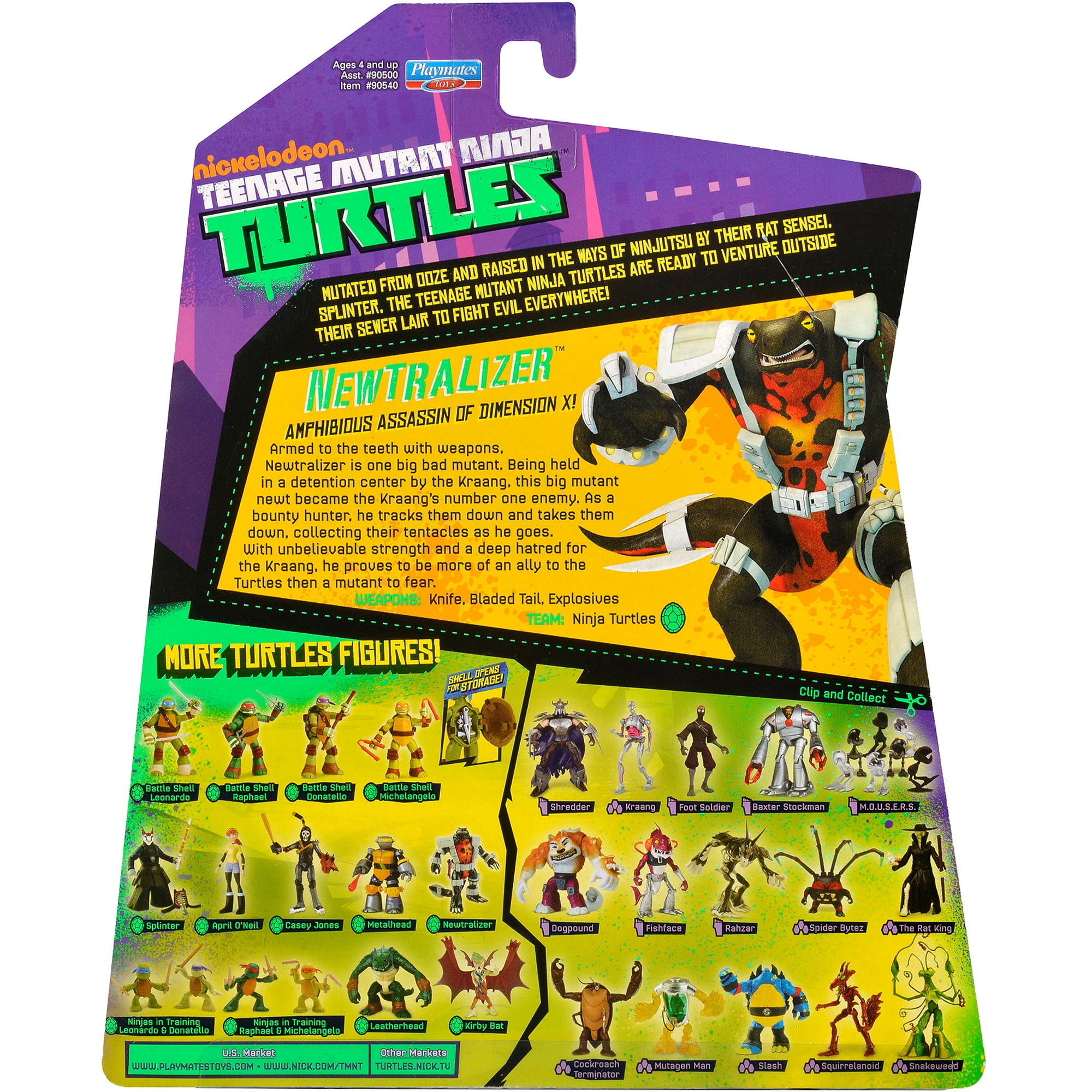 teenage mutant ninja turtles newtralizer action figure