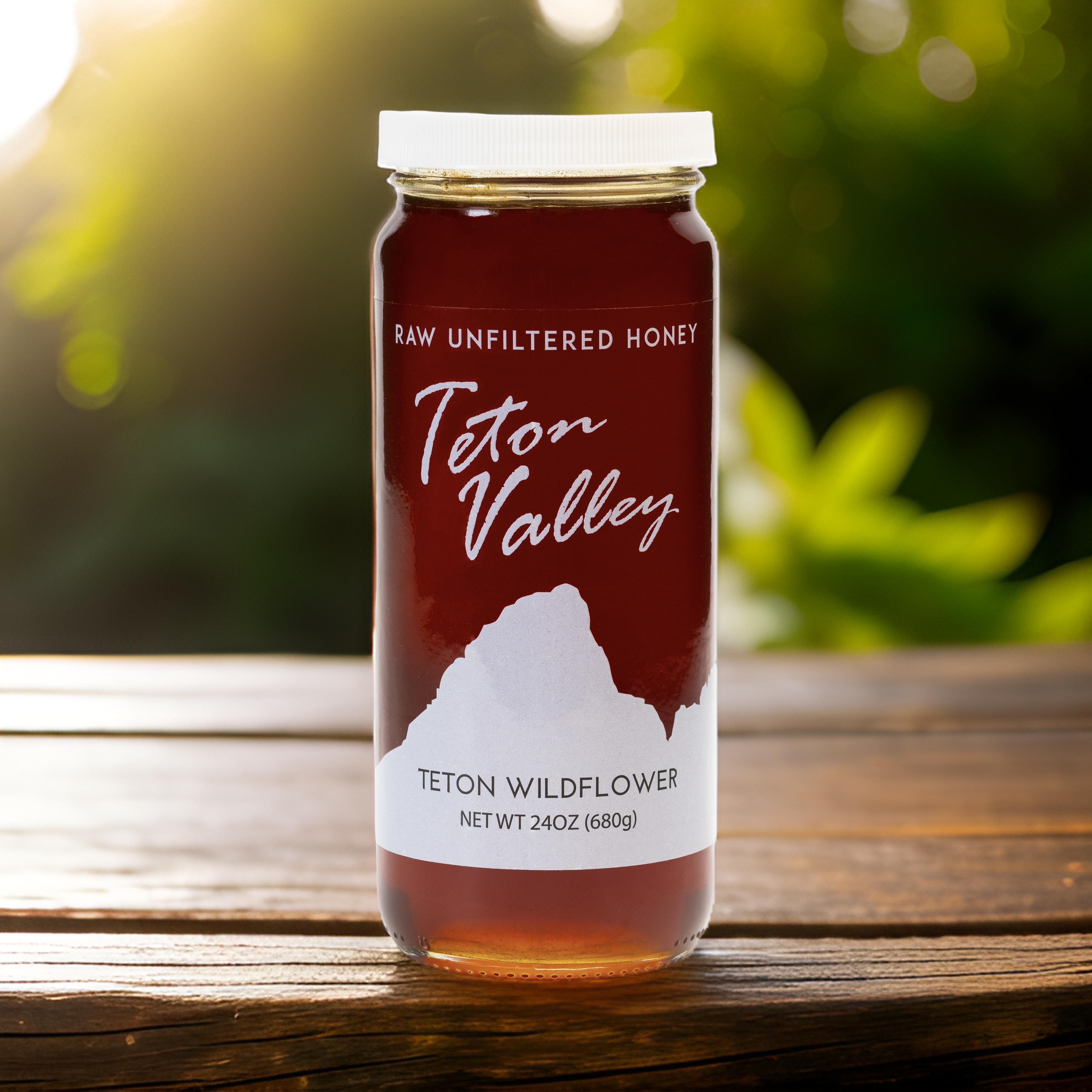 Teton Valley Wildflower Honey 24oz.