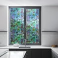 thumbnail image 2 of Window Film Stained Glass Film Frosted Privacy ,Decal Decorative Window, Cling No Glue Removable Window Stickers(11.7x 22.8 inch), 2 of 6