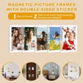 thumbnail image 5 of de Fotos Magnético, de Fotos con Imán Acrílico para Refrigerador, Marcos de Fotos Transparentes de 2,36 X 3,54 Pulgadas, Paquete de 10, 5 of 5