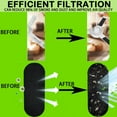thumbnail image 5 of Ceiling Fan Filters for Blades, 10 Pack Set Activated Carbon Air Filters Ceiling Fan Air Purifier Pads, Charcoal Fan Filter for Ceiling Fan Dust Catcher, Dirt, Smoke, Common Household Contaminants, 5 of 5