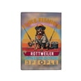 thumbnail image 2 of I Like Fishing, and my Rottweiler, and Maybe 3 People. Happy Father's Day Travel Passport Wallet Rottie Dog Lover Gifts Idea PU Leather Passport Holder Cover - 00004, 2 of 5