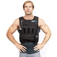 thumbnail image 1 of RUNmax RUNFast rm40p 12lb-140lb Weighted Vest (with Shoulder Pads, 40lb), Black, 1 of 1