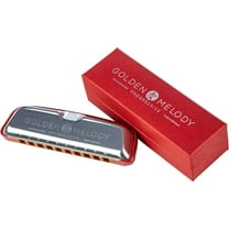 Hohner Golden Melody Progressive Harmonica, Made in Germany - Key of C
