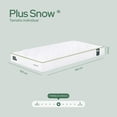 thumbnail image 4 of Colchón Individual Color Dreams Foam Plus Snow | 23 cm | Firmeza media | Caja | Certificado, 4 of 8