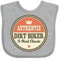 thumbnail image 3 of Inktastic Dirt Biker Vintage Classic Boys or Girls Baby Bib, 3 of 4