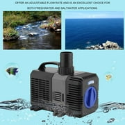 Universal Fish Tank Filter Pump 4500L/h Adjustable Submersible Water Pump