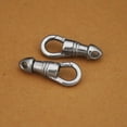 thumbnail image 4 of Yuarrent Gancho de anillo con cierre de Metal, Clip de resorte, colgador de acero inoxidable, mano de obra fina, accesorio DIY a prueba de herrumbre, Kit Artesanía Oro Yuarrent HA073932-01, 4 of 6
