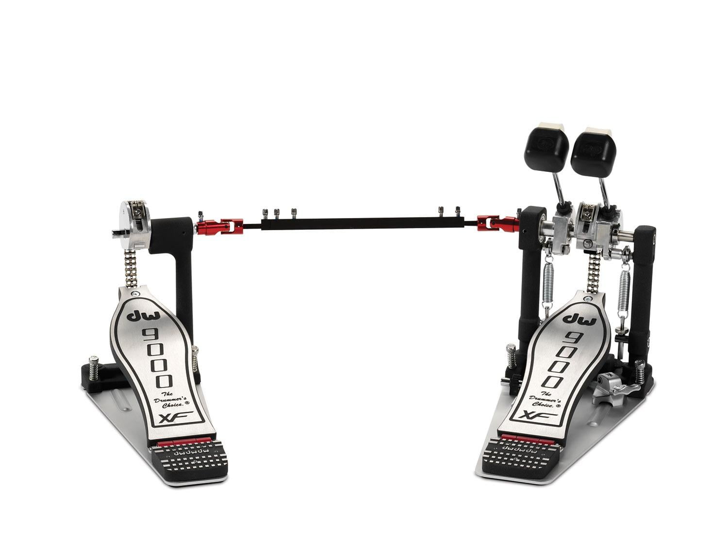 DW Drums 9000 Bass Drum Double Pedal w/ Extended Footboard