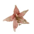 thumbnail image 1 of Christmas Flower High Simulation Ornamental Realistic  Artificial Plant Cloth Flower for Party, 1 of 10