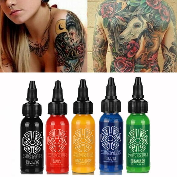 30ml Tattoo Ink Pigment Body Art Tattoo Kits Professional Beauty Paints Makeup Tattoo Supplies