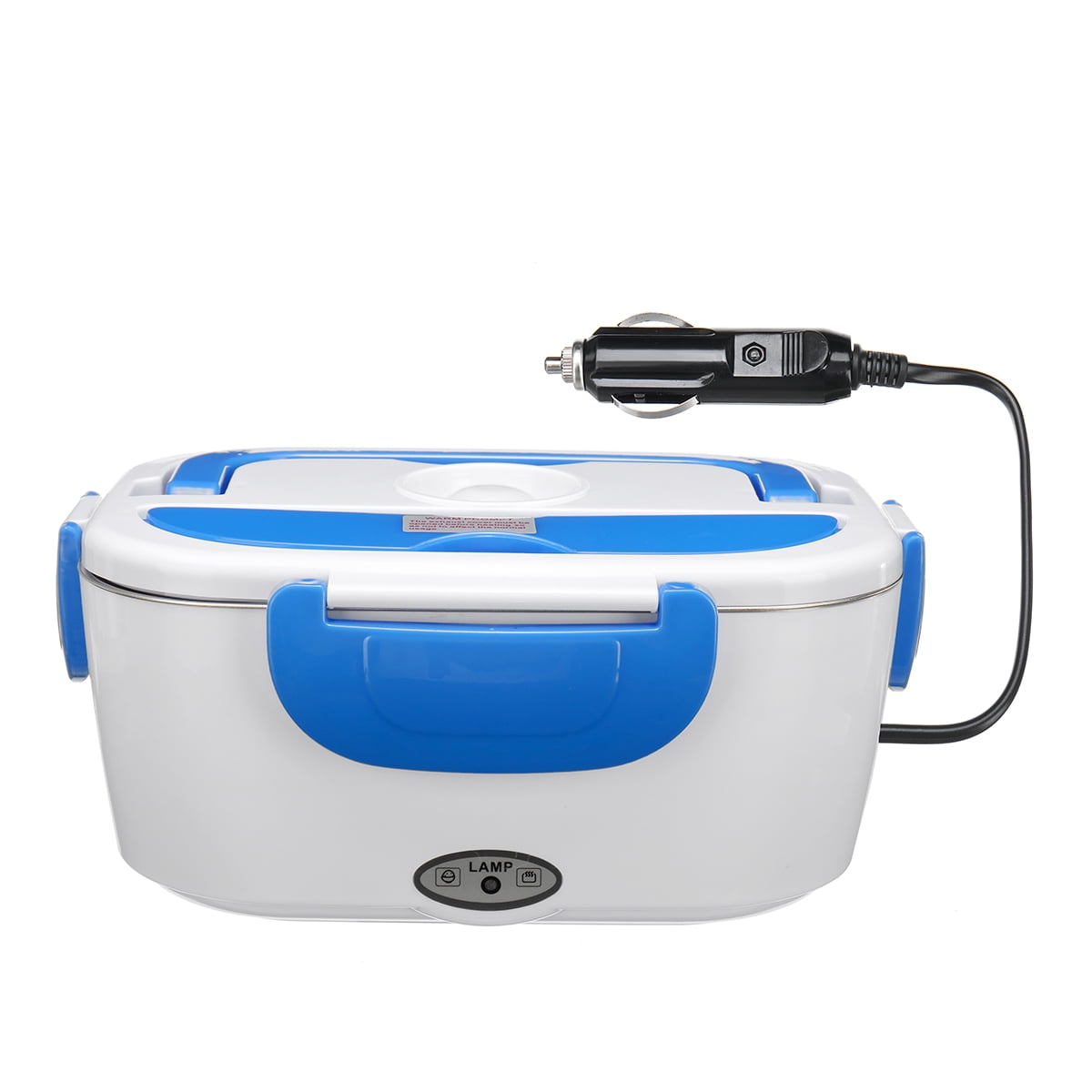 Car Electric Heating Lunch Box Stainless Steel Liner Portable 12V