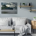 thumbnail image 3 of Waves Crashing into Island Rustic Landscape 20 in x 16 in Photography Canvas Art Print, by Stupell Home Décor, 3 of 3