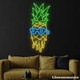 thumbnail image 4 of Glowneon Cool Pineapple Neon Sign, Pineapple Wear Glasses Led Sign, Juice Fruit Shop Decor, 4 of 5