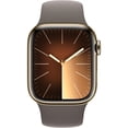 thumbnail image 1 of Restored Apple Watch Series 9 MRJ63LL/A Stainless Steel 41mm A2982 (GPS + Cellular) Gold with 18 Hour Battery Life, 1 Count, 1 of 1