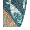 thumbnail image 3 of Unique Loom Outdoor Coastal Collection Area Rug - Plenty of Fish (4' 1" x 6' 1" Oval Blue/Teal), 3 of 10