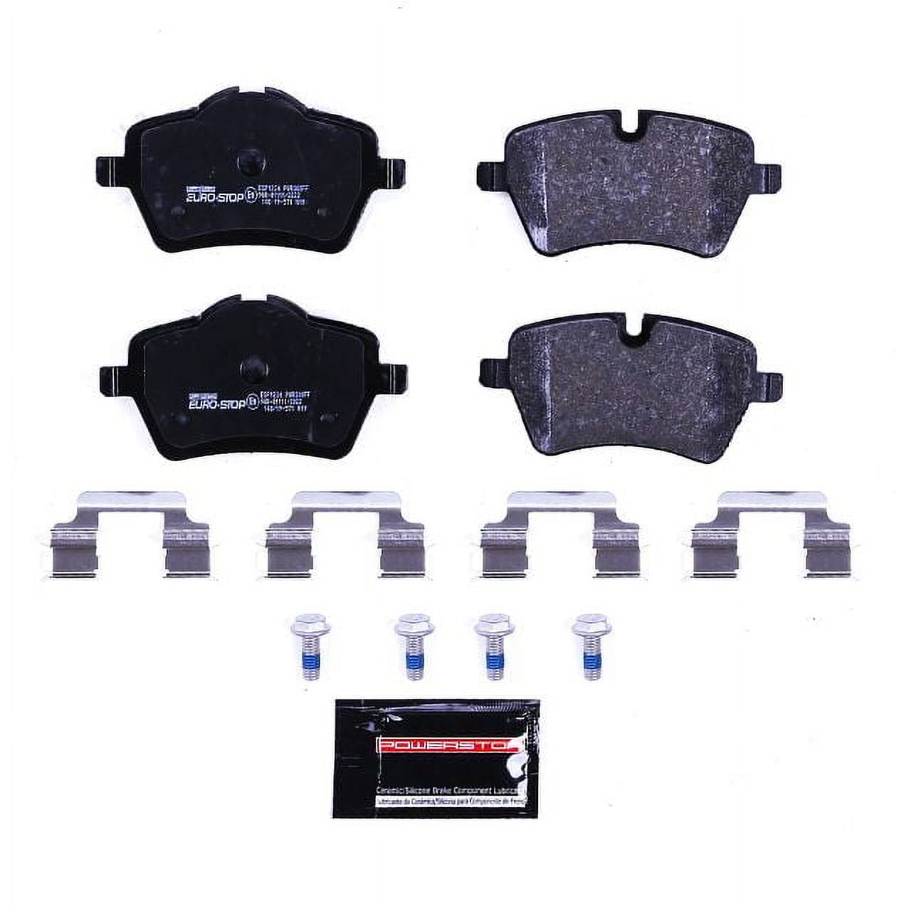 Power Stop Front Euro-Stop ECE-R90 Certified Brake Pad ESP1234
