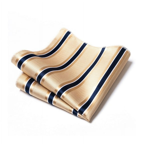 Zhuge Mens Silk Pocket Square Set Handkerchiefs-9*9inch,C37