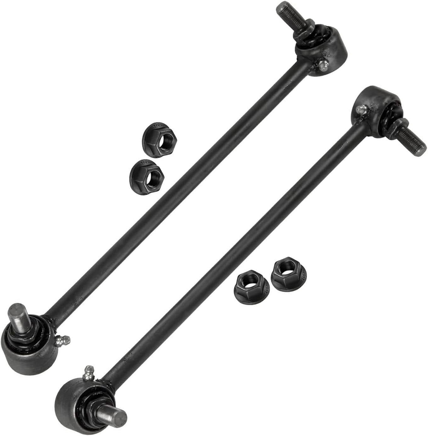 Detroit Axle - 10pc Front End Control Arms Kit for 2013-2017 Honda Accord 2015-2017 Acura TLX, 2 Lower Control Arms 4 Tie Rod Ends 2 Sway Bars 2  Lower Ball Joints 2016