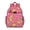 Rose-red-14, variant on Fried Egg Design Waterproof School Backpack - Ergonomic Travel Daypack with Chest Strap, Breathable Padded Back for Teens & Students, Durable Lightweight Book Bag