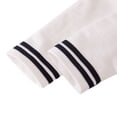 thumbnail image 4 of Baby Boy Marine Sailor Costume Long Sleeve Romper Onesie With Hat 2 Pcs Set (White, 18-24 Months), 4 of 4