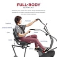 thumbnail image 5 of Sunny Health & Fitness Performance Interactive Series Recumbent Exercise Bike with Smart Bluetooth & FREE SunnyFit® App, 5 of 8