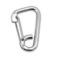 thumbnail image 6 of Durable 304 Stainless Steel Carabiner Spring Clip Hook for Hiking Camping - M6 60mm, 6 of 6