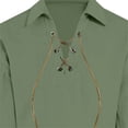 thumbnail image 6 of UACY Boys Medieval Pirate Shirt, Kids Pirate Top, Ruffled Long Sleeve Renaissance Tops for Halloween Party Cosplay, 6 of 8