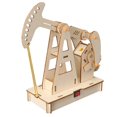 thumbnail image 2 of Bomba de aceite de madera hecha a mano con kit científico para proyectos STEM para niños, 2 of 2