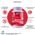 thumbnail image 2 of Complejo B  Vitaminas (B1, B2, B3, B5, B6, B9) 120 Cáp, 2 of 9