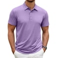 thumbnail image 4 of COOFANDY Men's Tee Shirts Solid Color Short Sleeve Crew Neck T-Shirts Fitted Soft Cool Classic Basic Tops, 4 of 7