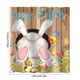 thumbnail image 3 of Cortina de Baño de Pascua, Sin Taladros, con 12 Ganchos, 3 of 6