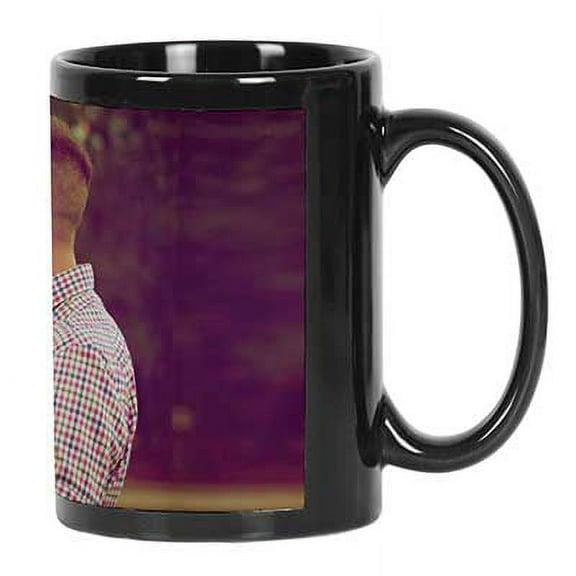 Printtoo PersonalizedPhotoCollage CoffeeMugParents Love Custom Picture Ceramic CupDishwasher & Microwave Safe- 11 Oz -Black
